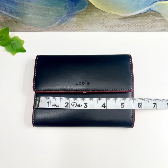 LODIS Audrey Folding Wallet in Black - Picture 9 of 11